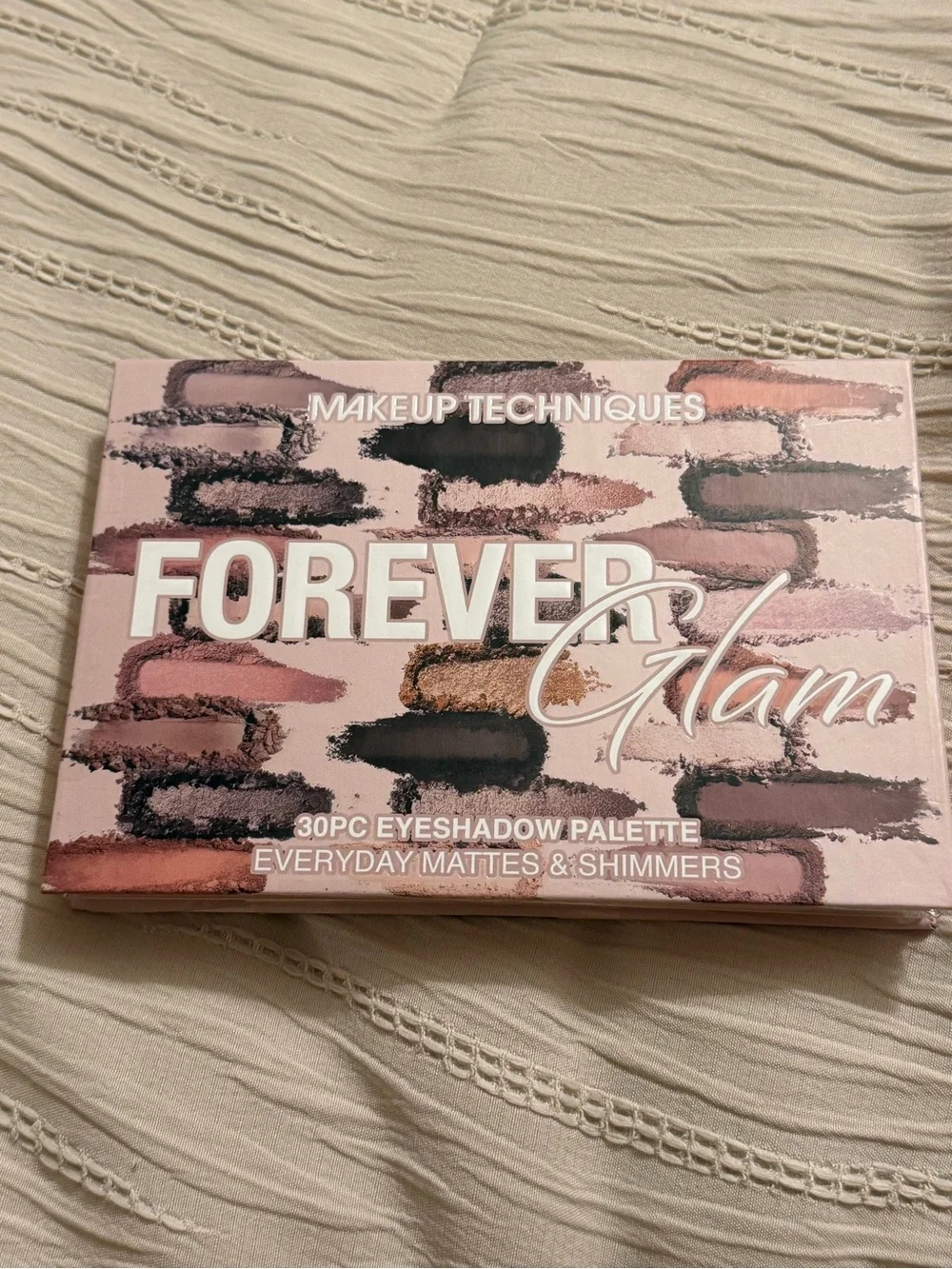 Makeup Techniques Forever Glam 30-Piece Eyeshadow Palette | Everyday Mattes & Sh